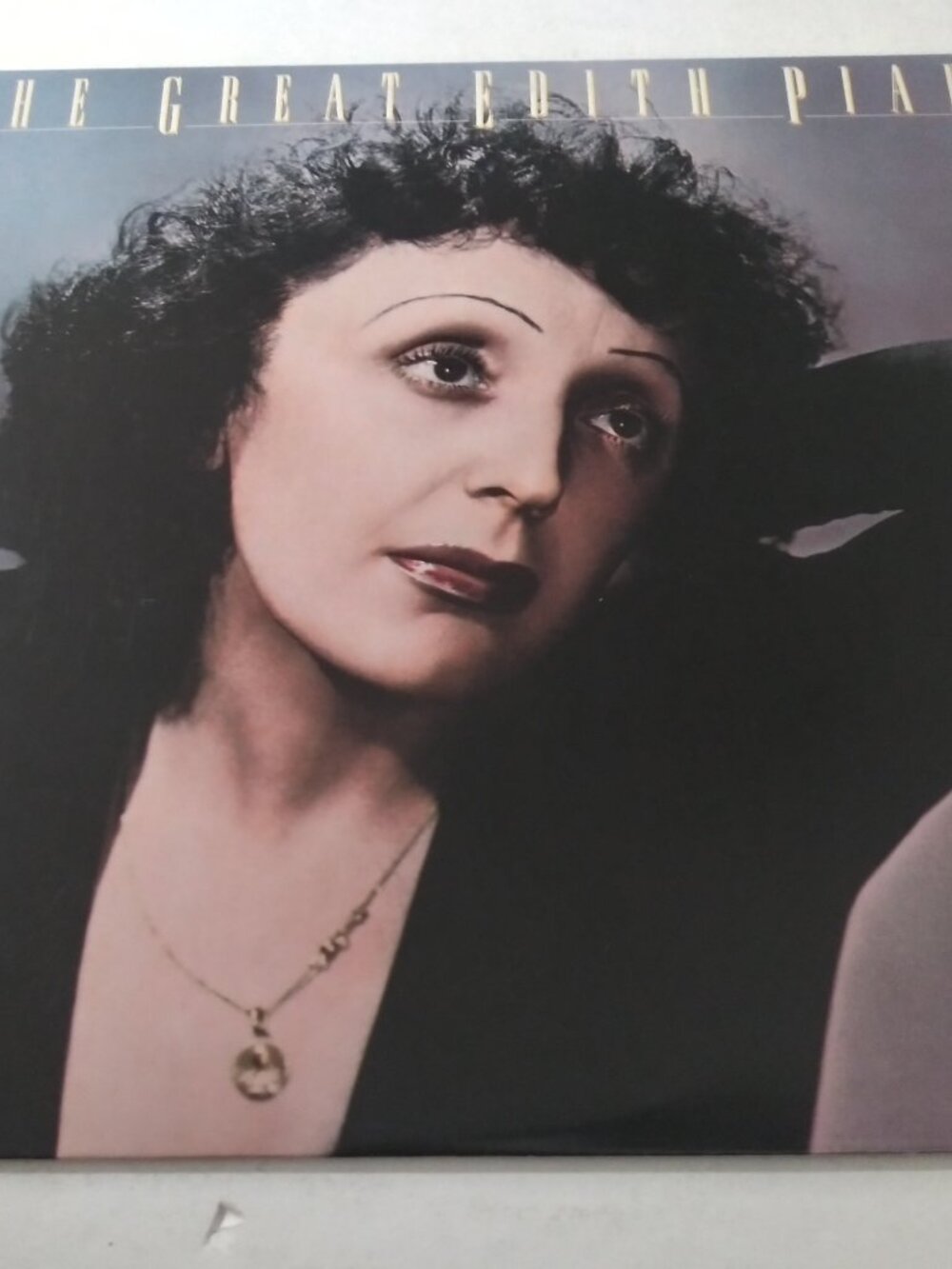 The Great Edith Piaf VG++ Original Mono Columbia JC-37096 LP Record 1981 CHANSON